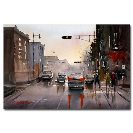 Ryan Radke 'Slick Streets' Canvas Art,16x24